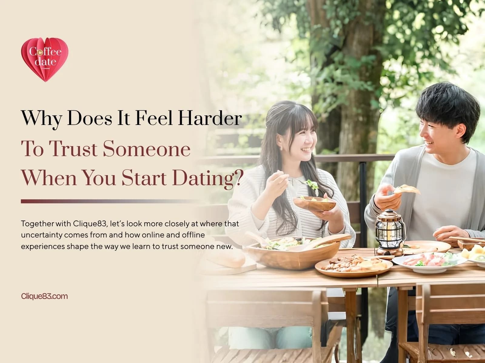 Why Does It Feel Harder to Trust Someone When You Start Dating?