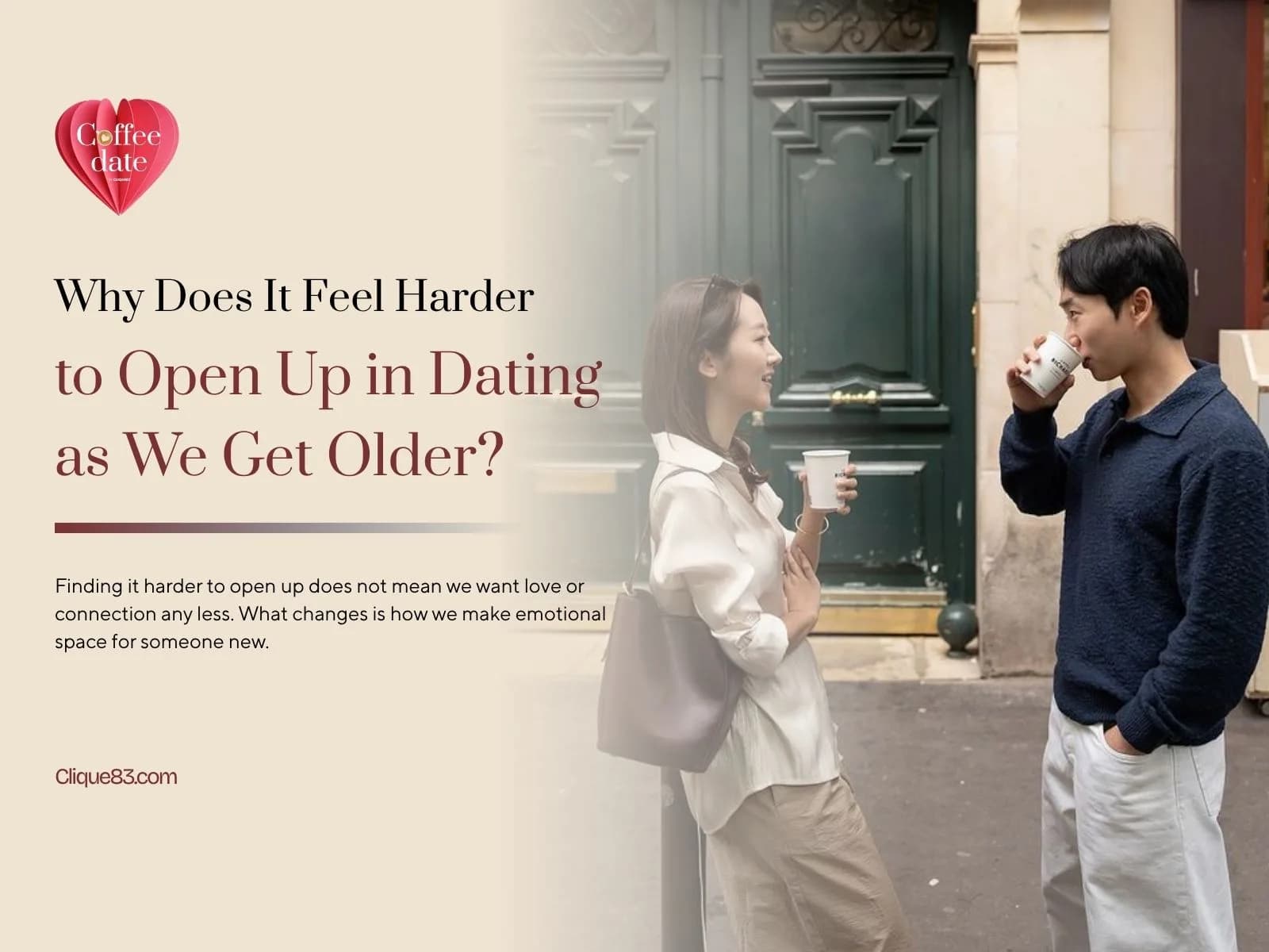 Why Does It Feel Harder to Open Up in Dating as We Get Older?