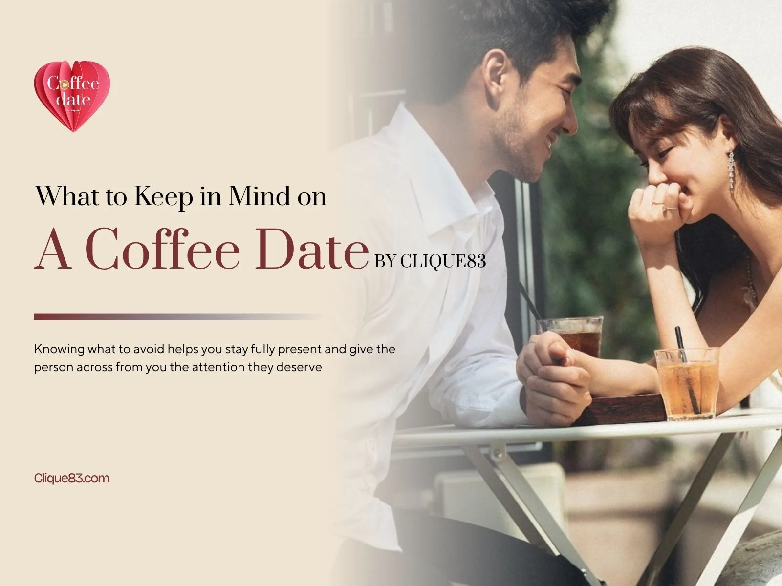 10 Things to Keep in Mind for a More Comfortable Coffee Date