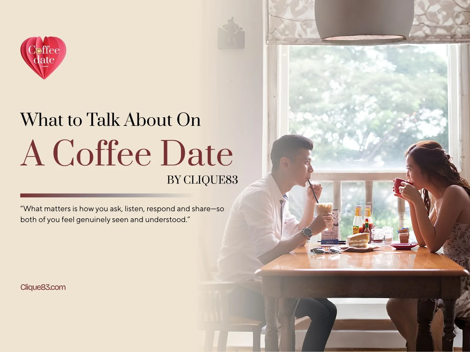 What to Talk About on a Coffee Date: 8 Ways to Let the Conversation Flow Naturally