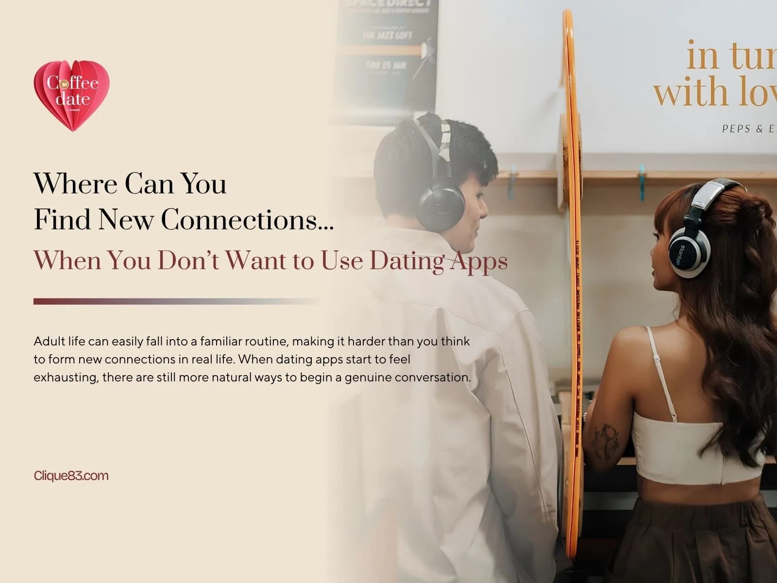 Where to Meet New People When You Do Not Want to Use Dating Apps