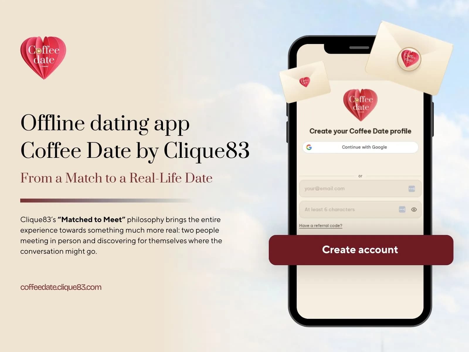 How Does the Coffee Date by Clique83 Offline Dating App Work? From a Match to a Real-Life Date